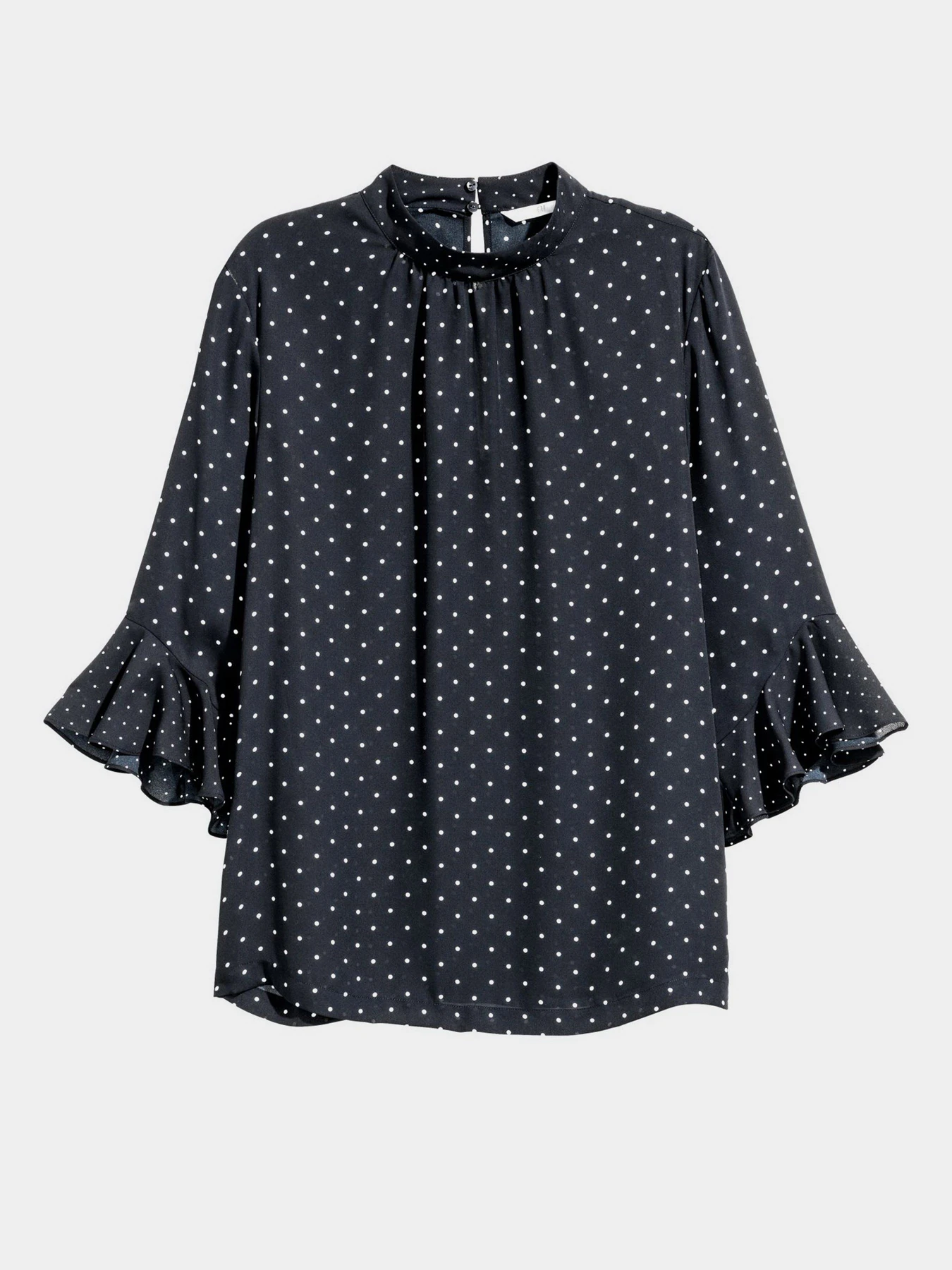 Рубашки H&M модель 0471976_т.синій з білим Фото