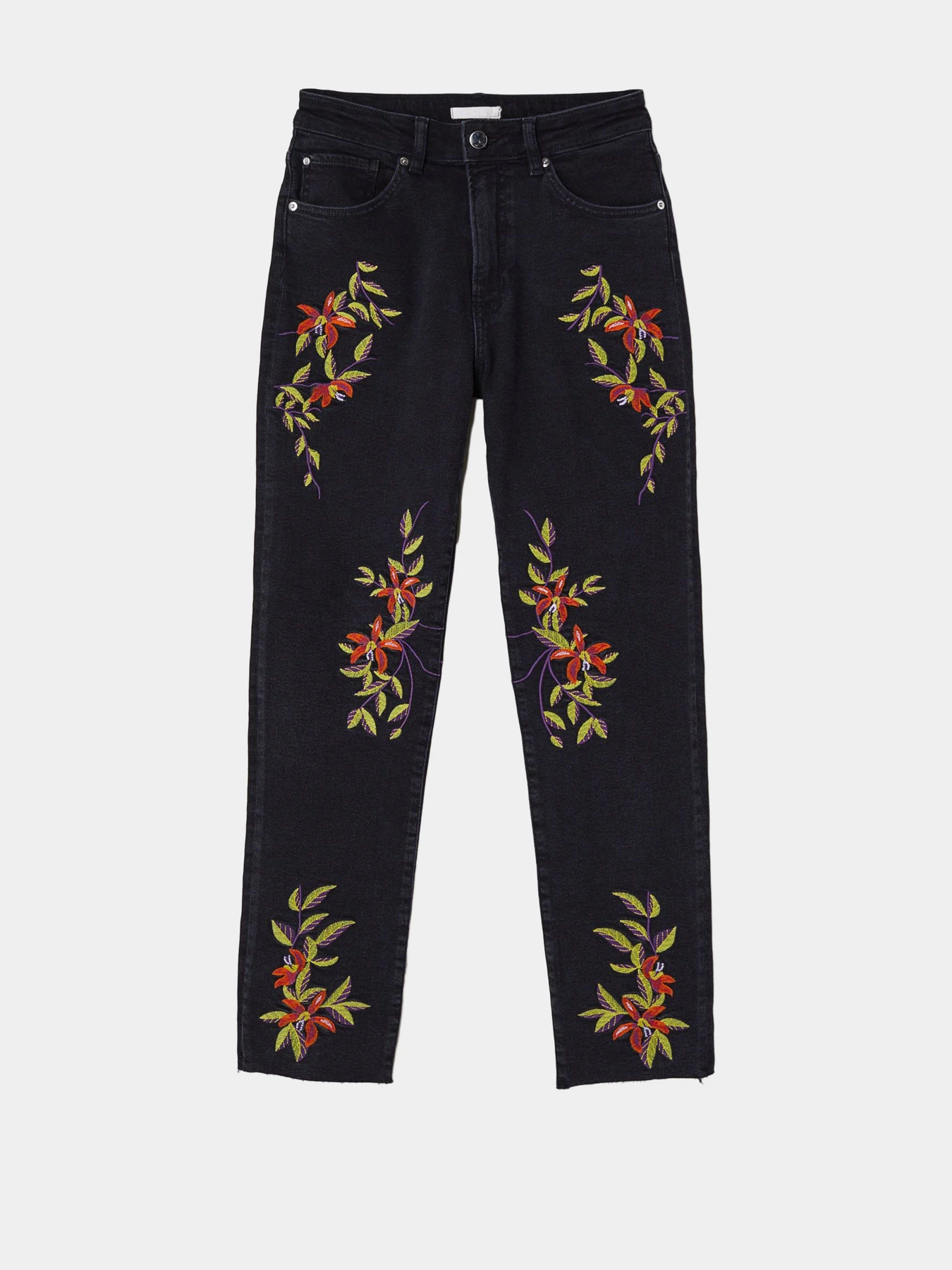 Джинси H&M модель 0644288_чорний комб. Фото