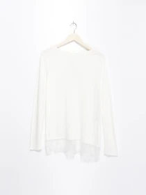 Худи и свитшоты H&M модель 0477423_білий Фото