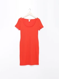 Платья H&M модель 0478672_помаранчевий Фото