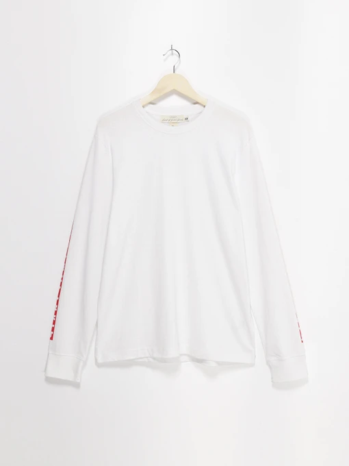 Худі та світшоти H&M модель 0478832_білий з червоним Фото