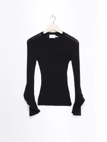 Худи и свитшоты H&M модель 0486830_чорний Фото