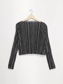 Рубашки H&M модель 0489847_чорний комб. Фото