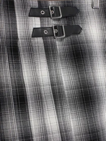Юбки H&M модель 0496573_сірий комб. Фото