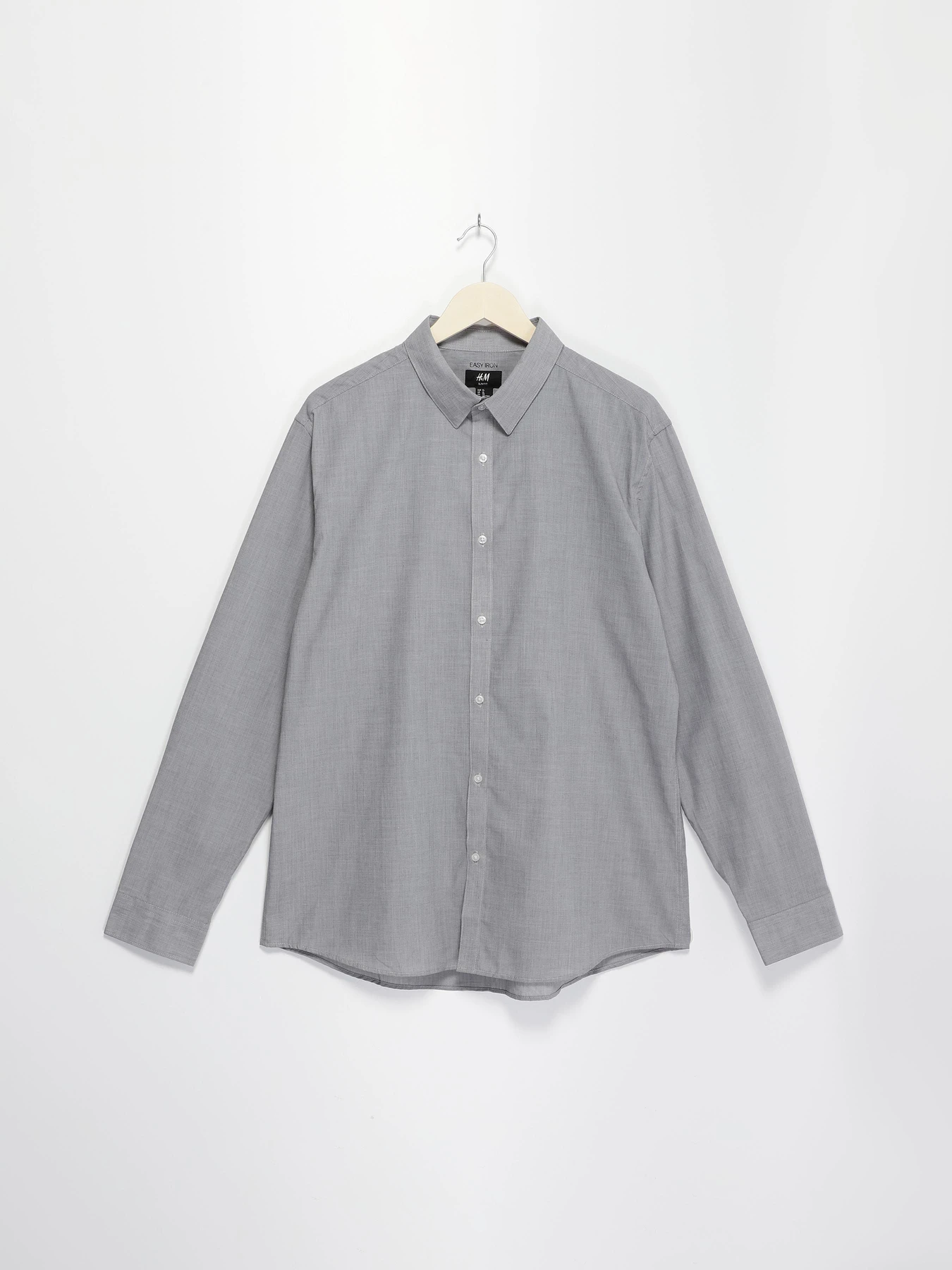Рубашки H&M модель 0501616_сірий Фото