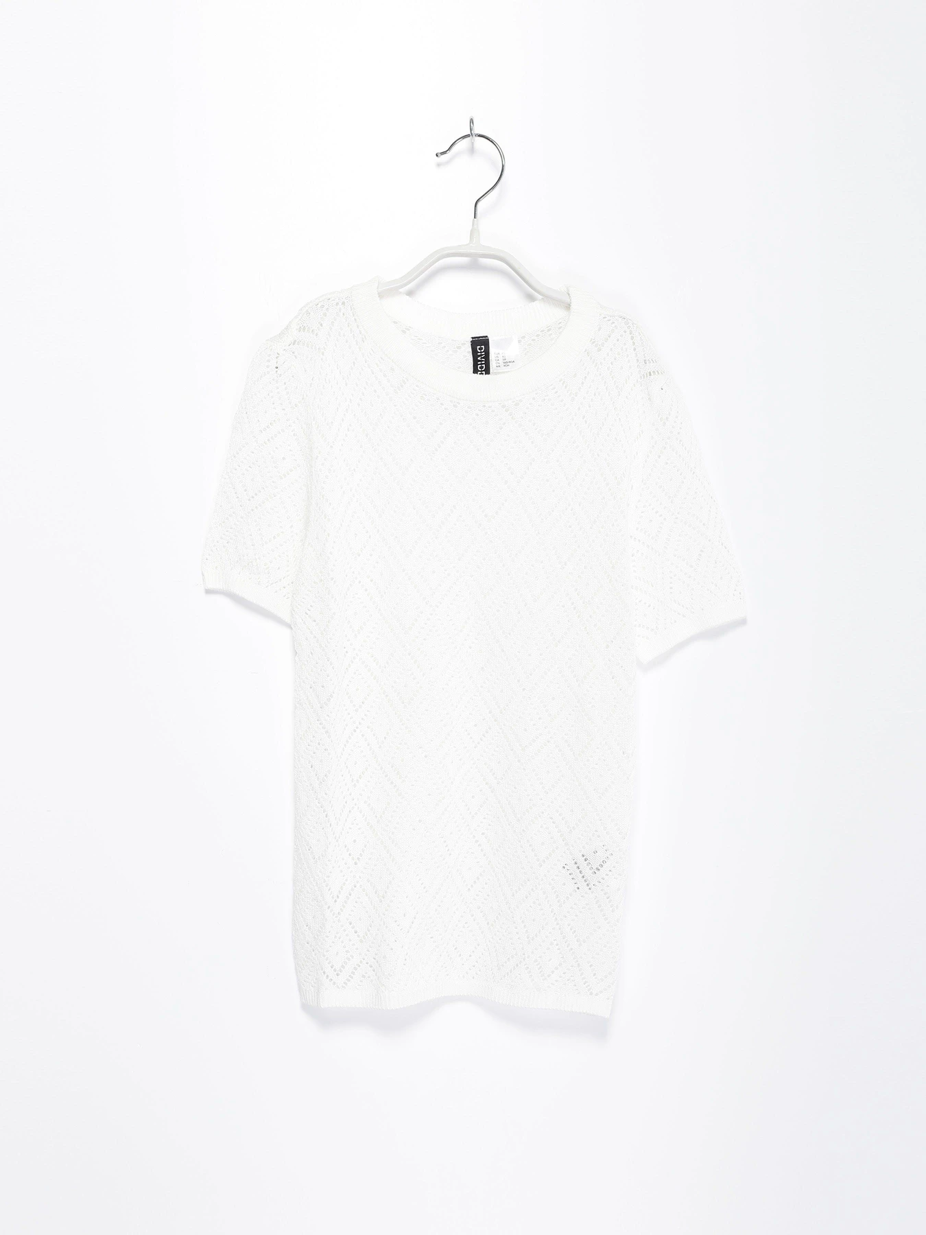 Футболки і поло H&M модель 0502645_білий Фото