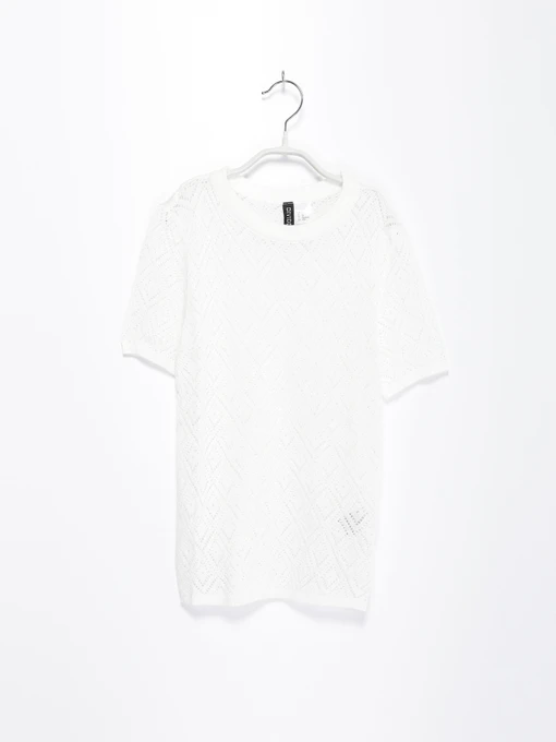 Футболки и поло H&M модель 0502645_білий Фото