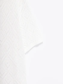 Футболки і поло H&M модель 0502645_білий Фото