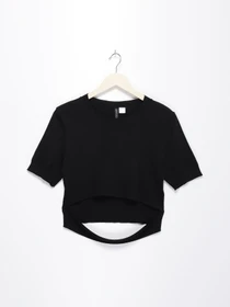 Футболки и поло H&M модель 0502809_чорний Фото