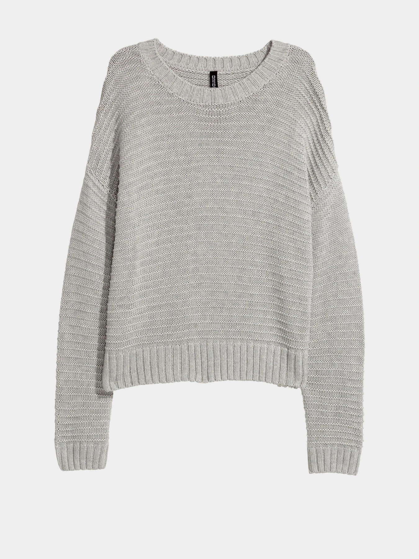 Свитры и кардиганы H&M модель 0311306_т.сірий Фото