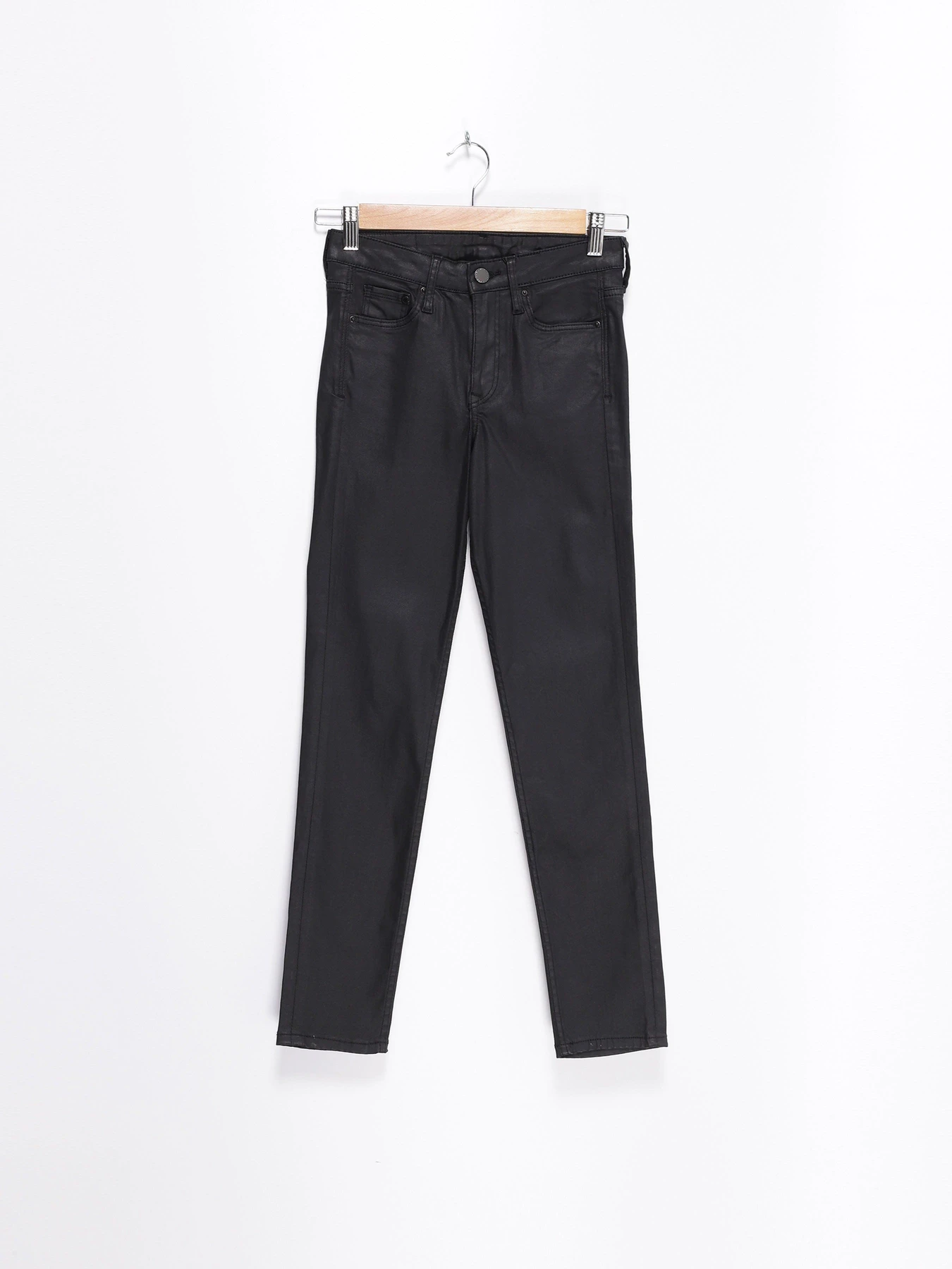 Брюки H&M модель 0512583_чорний Фото