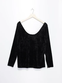 Худи и свитшоты H&M модель 0516631_чорний Фото