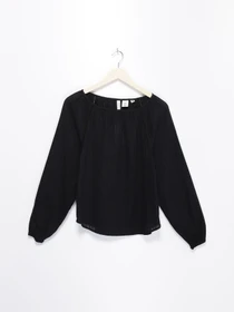 Рубашки H&M модель 0523635_чорний Фото