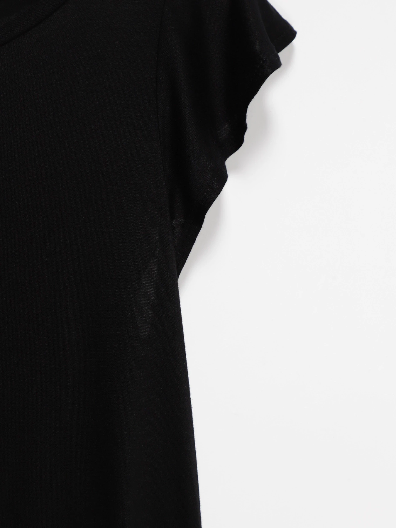 Футболки і поло H&M модель 0524958_чорний Футболки і поло H&M модель 0524958_чорний Фото