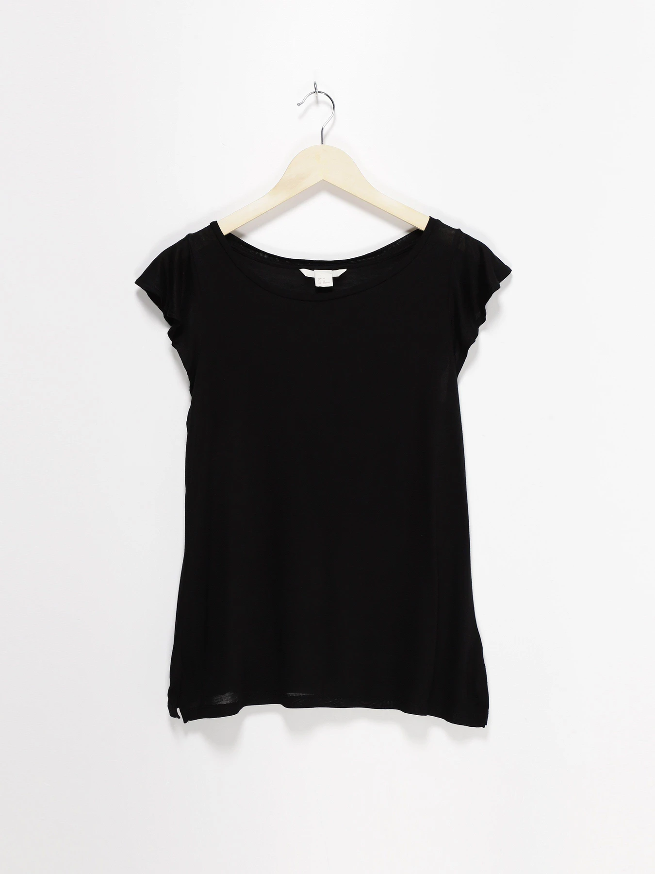 Футболки і поло H&M модель 0524958_чорний Футболки і поло H&M модель 0524958_чорний Фото