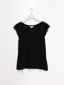 Футболки і поло H&M модель 0524958_чорний Фото