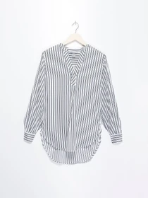 Рубашки H&M модель 0538271_білий комб. Фото