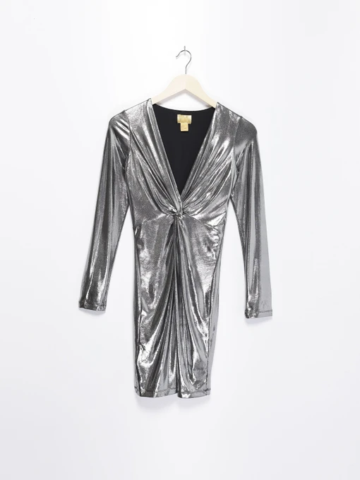 Платья H&M модель 0542435_срібний Фото