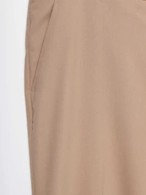 Брюки H&M модель 0543729_бежевий Фото