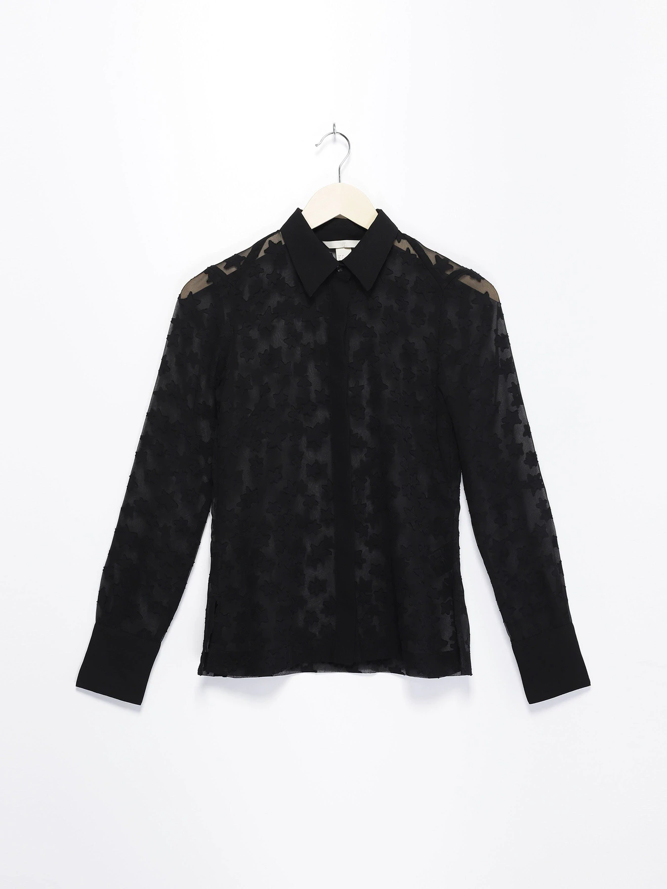 Рубашки H&M модель 0548482_чорний Фото