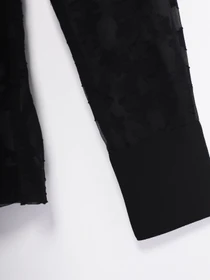 Рубашки H&M модель 0548482_чорний Фото