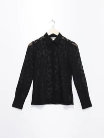 Рубашки H&M модель 0548482_чорний Фото