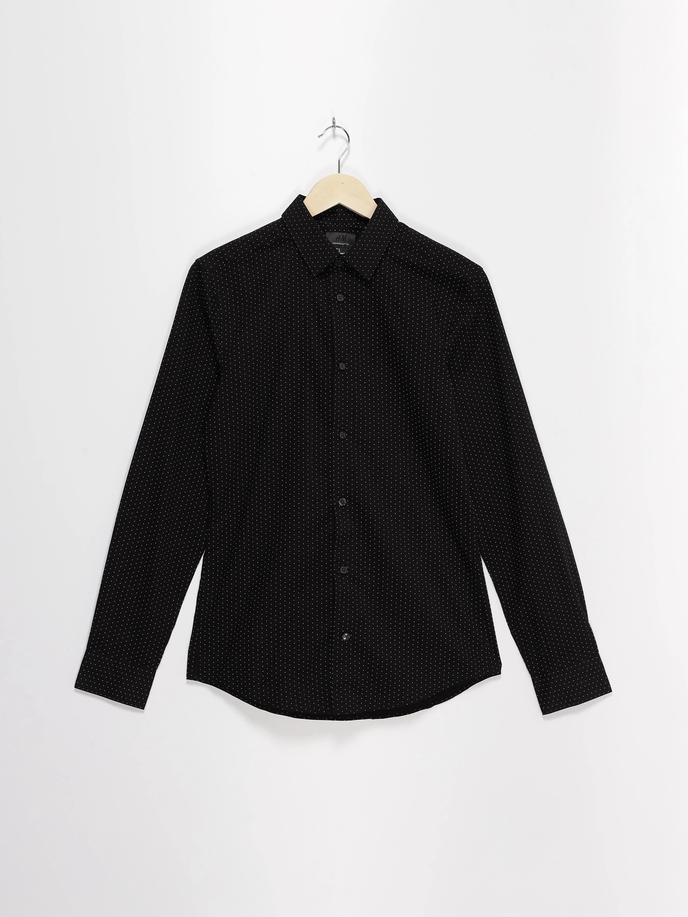 Рубашки H&M модель 0551892_чорний комб. Рубашки H&M модель 0551892_чорний комб. Фото