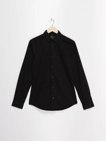 Рубашки H&M модель 0551892_чорний комб. Фото