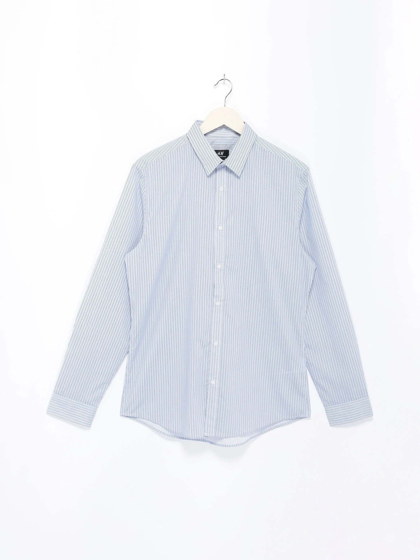 Рубашки H&M модель 0551989_синій комб. Рубашки H&M модель 0551989_синій комб. Фото