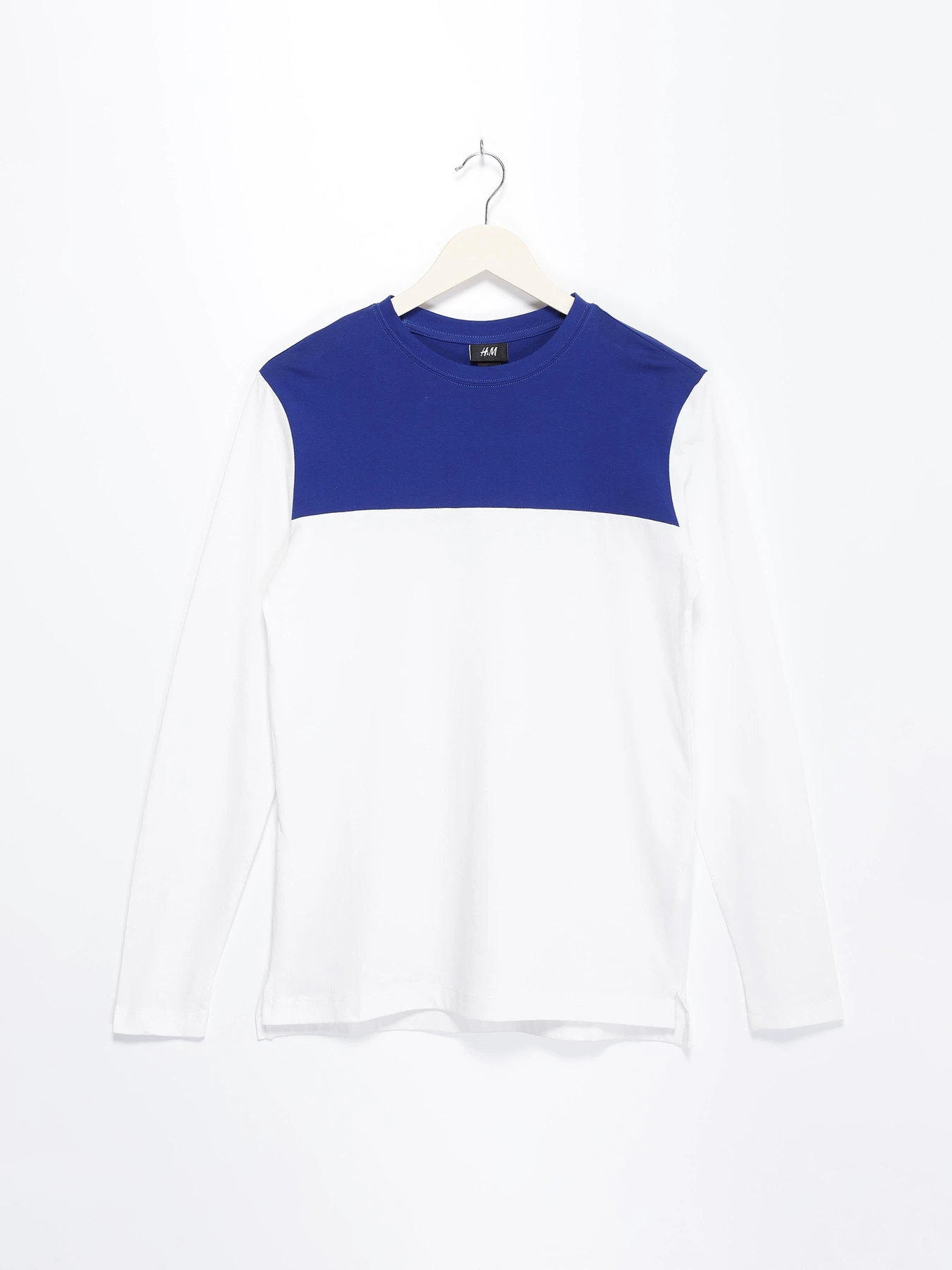 Худі та світшоти H&M модель 0558178_білий з синім Фото