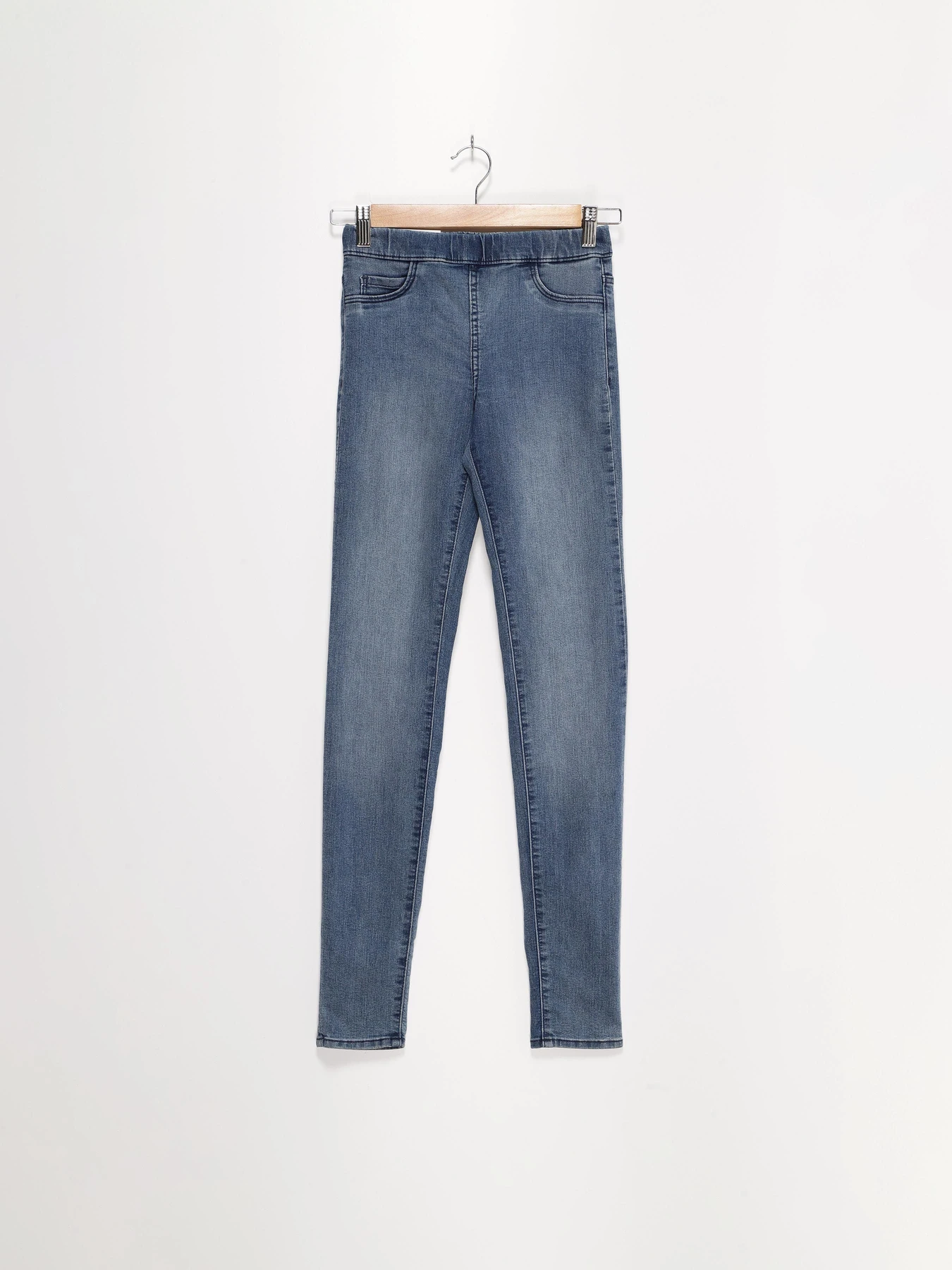 Штани H&M модель 0562252_синій Фото