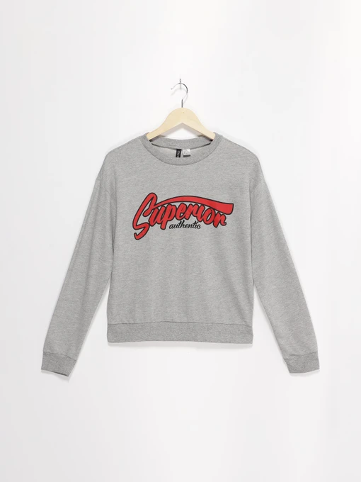 Худі та світшоти H&M модель 0570474_сірий комб. Фото