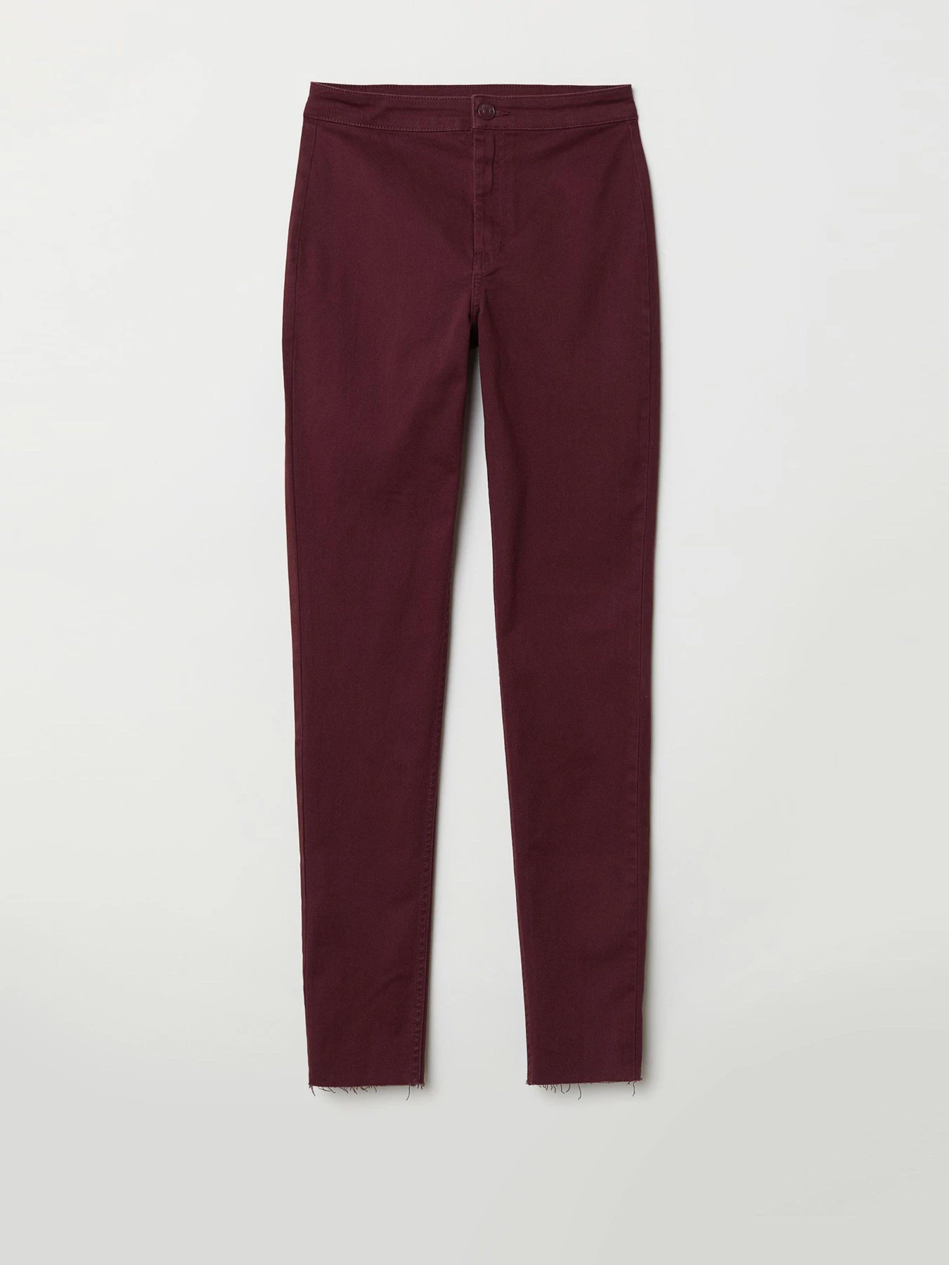 Брюки H&M модель 0663515_бордовий Фото