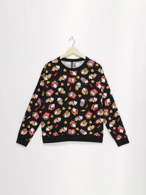 Худі та світшоти H&M модель 0570474_чорний комб. Фото