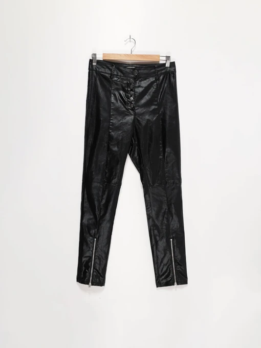 Брюки H&M модель 0570886_чорний Фото