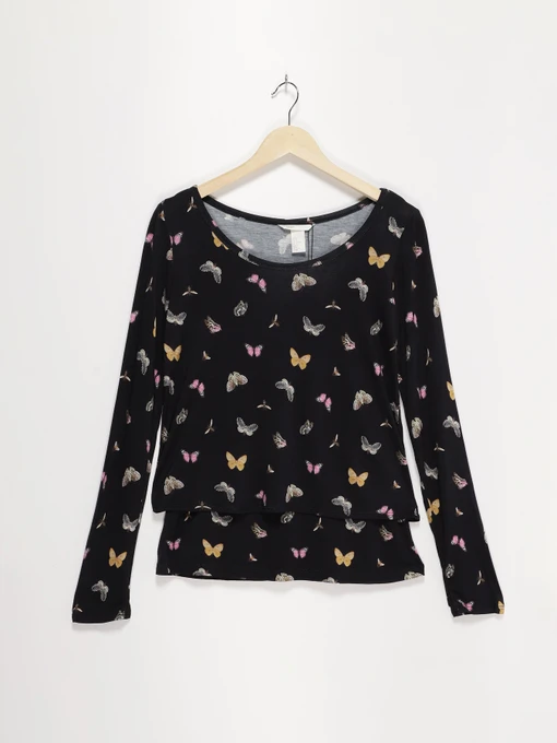 Худі та світшоти H&M модель 0571052_т.синій комб. Фото