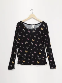 Худі та світшоти H&M модель 0571052_т.синій комб. Фото