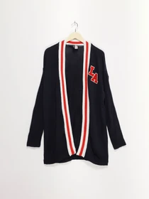 Свитры и кардиганы H&M модель 0574063_т.синій комб. Фото