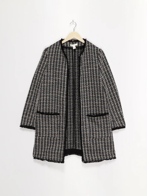 Свитры и кардиганы H&M модель 0576156_чорний комб. Фото