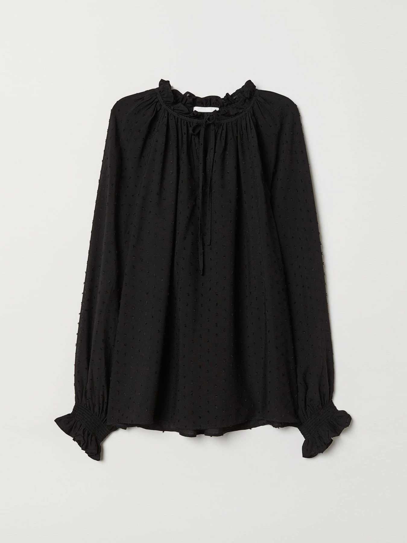 Рубашки H&M модель 0667491_чорний Фото