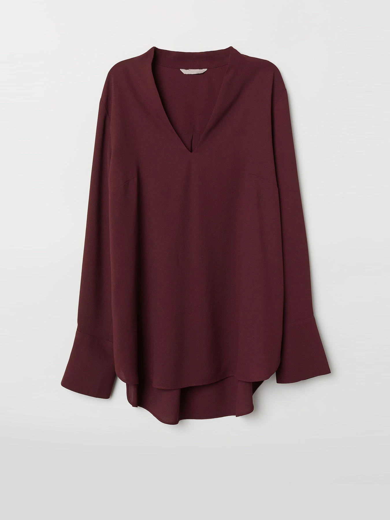 Рубашки H&M модель 0674310_т.бордовий Фото