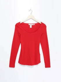 Худі та світшоти H&M модель 0581452_червоний Фото