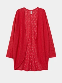 Свитры и кардиганы H&M модель 0584940_червоний Фото