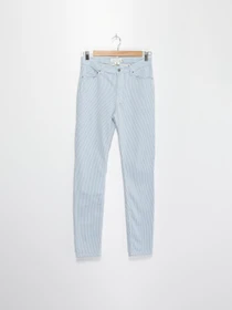 Штани H&M модель 0588689_с.синій з білим Фото