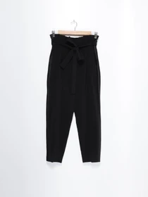 Брюки H&M модель 0590208_чорний Фото