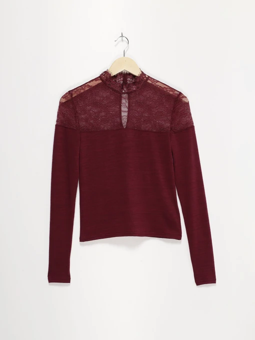 Худі та світшоти H&M модель 0595080_т.бордовий Фото