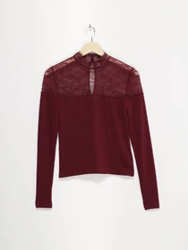 Худі та світшоти H&M модель 0595080_т.бордовий Фото