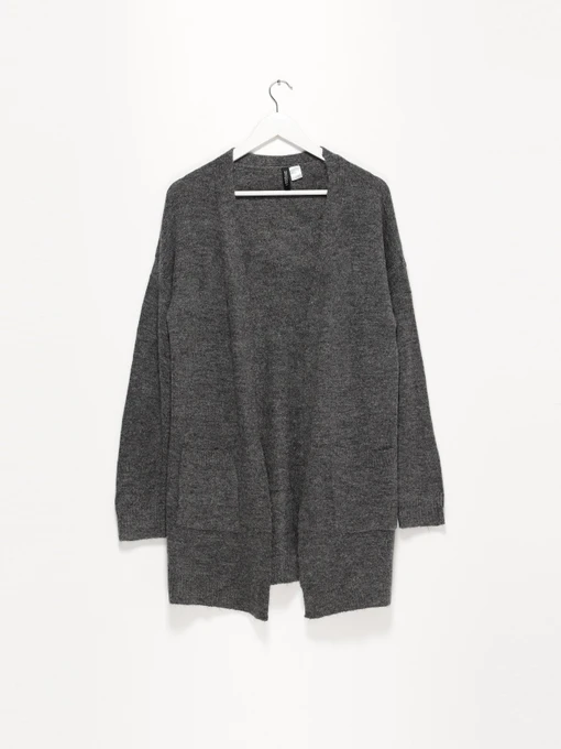 Свитры и кардиганы H&M модель 0685044_сірий Фото