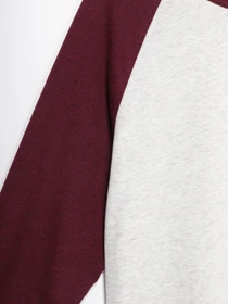 Худі та світшоти H&M модель 0617726_с.сірий з бордовим Фото