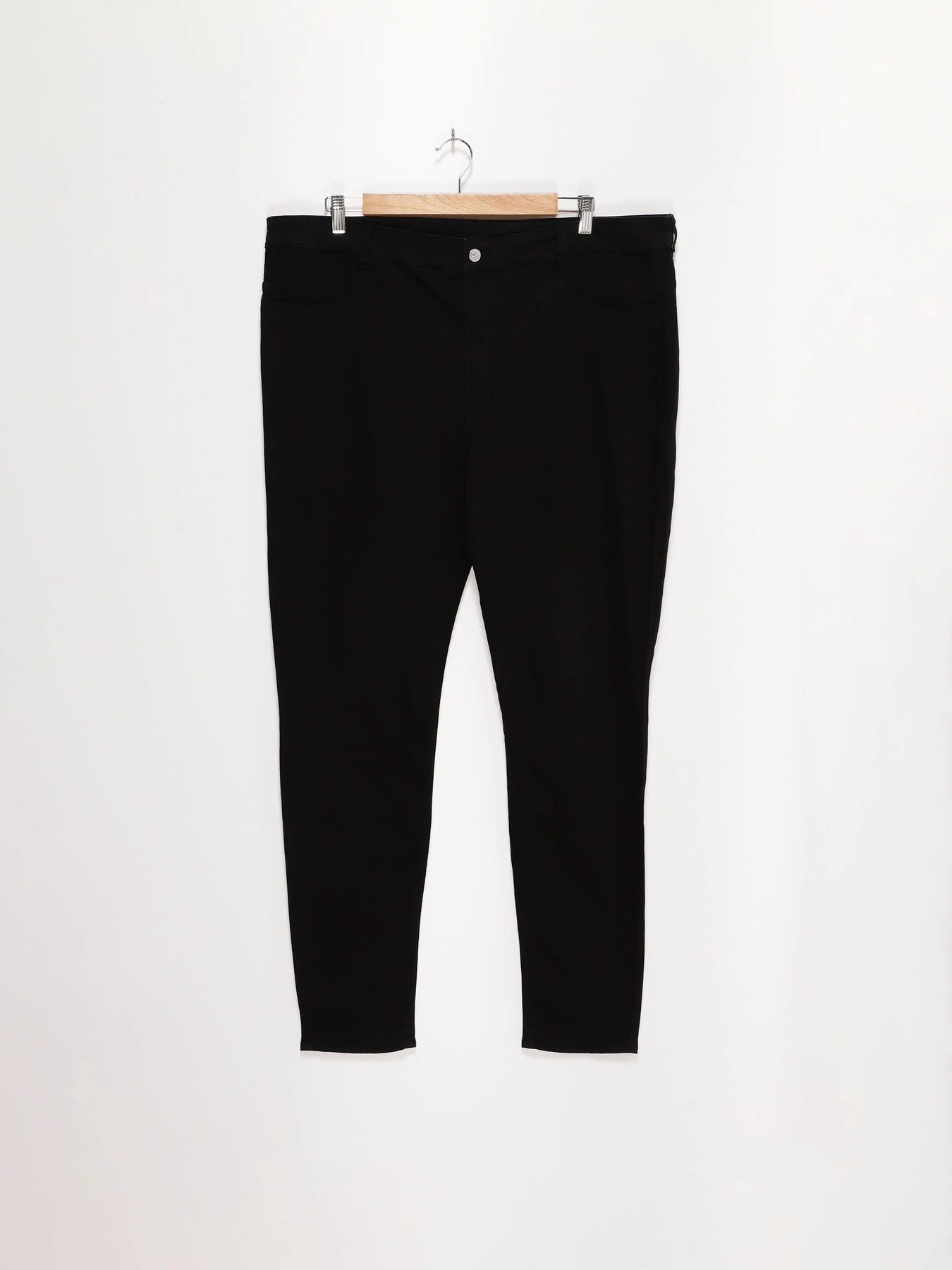 Брюки H&M модель 0617758_чорний Фото